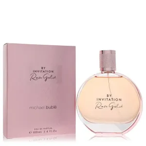 Michael Buble - By Invitation Rose Gold : Eau De Parfum Spray 3.4 Oz / 100 ml