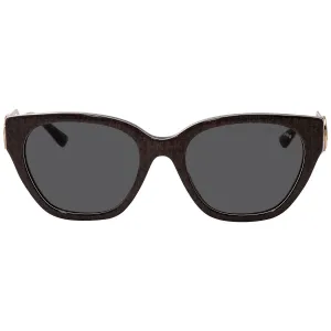 Michael Kors Lake Como Dark Grey Solid Cat Eye Ladies Sunglasses MK2154 370687 54