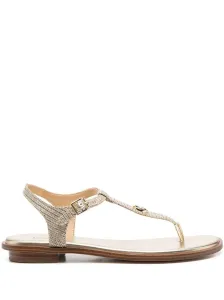 MICHAEL MICHAEL KORS - Mallory Glittered Thong Sandals #1276672