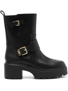 MICHAEL MICHAEL KORS - Perry Leather Ankle Boots #1131638
