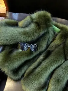 Faux Fur Jacket For Women Winter 2023 Short Coat #572901