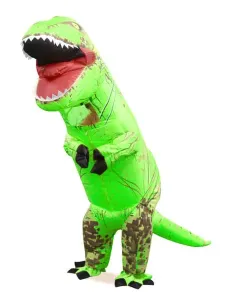 Carnival Inflatable Dinosaur T Rex Jurassic World Cosplay Costume #527548