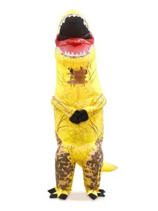 Carnival Inflatable Dinosaur T Rex Jurassic World Cosplay Costume #527549