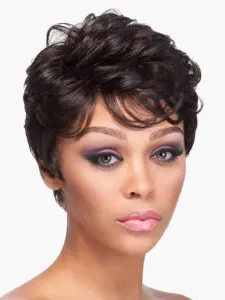 Curly Short Human Wigs For Women