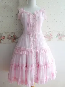Sweet Buttons Polyester Lolita Dress #452911