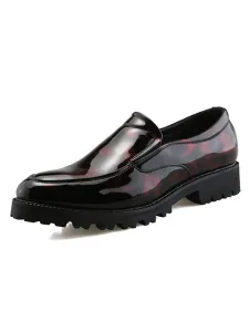 Loafer Prom For Men Comfy PU Leather Slip-On #664890