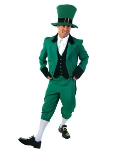 Irish Holiday Costume Saint Patrick's Day Texudo Set Men St. Patrick's Day Outfit