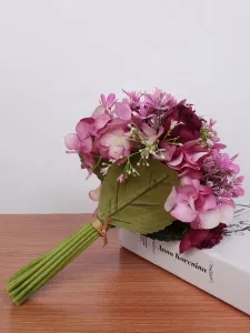 Flowers For Wedding Gorgeous Hand-Tied Shape Poly/Cotton Blend Wedding Bouquets