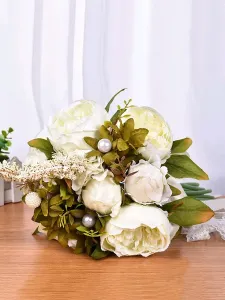 Wedding Flowers Peony Poly Wedding Bouquets