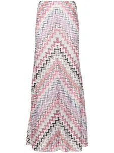 MISSONI - Zigzag Pattern Long Skirt #1263385