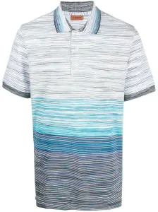 MISSONI - Striped Short Sleeve Polo Shirt #66273