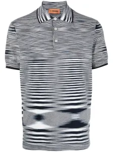 MISSONI - Tie-dye Print Cotton Polo Shirt #1240821