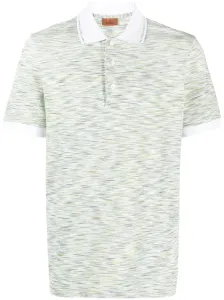 MISSONI - Tie-dye Print Cotton Polo Shirt #1240825