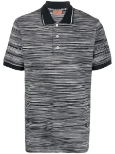 MISSONI - Tie-dye Print Cotton Polo Shirt #1240841