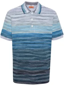MISSONI - Tie-dye Print Cotton Polo Shirt #1257087