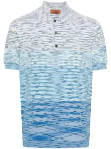 MISSONI - Tie-dye Print Cotton Polo Shirt #1263113
