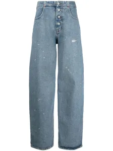 MM6 MAISON MARGIELA - Wide-leg Denim Cotton Jeans #1231525