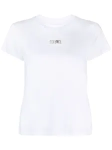 MM6 MAISON MARGIELA - Logo Cotton T-shirt #1231580
