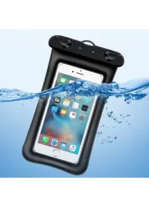 Modlily Black Plastic Design One Size Phone Case - One Size