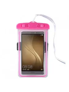 Modlily Hot Pink Plastic Design One Size Phone Case - One Size