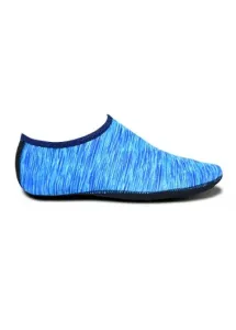 Modlily Neon Blue Polyester Material Water Shoes - 36