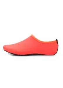 Modlily Peach Red Anti Slippery Polyester Water Shoes - 36 #805286