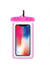 Modlily Pink Detail Plastic Design Phone Case - One Size