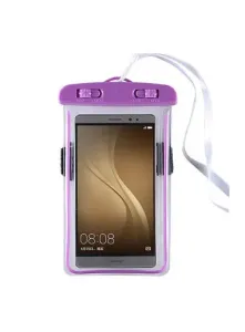 Modlily Transparent Dark Purple One Size Phone Case - One Size