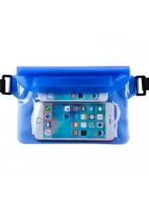 Modlily Transparent Royal Blue One Size Phone Case - One Size