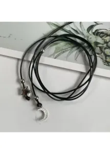 Modlily Silver Moon Bracelets & Bangles - One Size