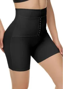 Modlily Black High Waisted Skinny Shapewear for Women - S