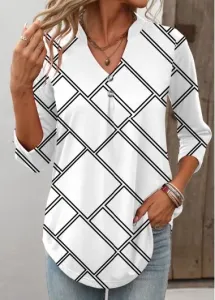 White T-shirts Modlily.com