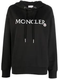 MONCLER - Logo Cotton Hoodie #1260316
