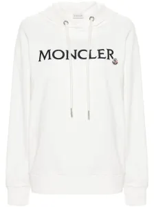 MONCLER - Logo Cotton Hoodie #1260377