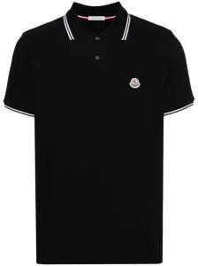 MONCLER - Logo Cotton Polo Shirt #1286124