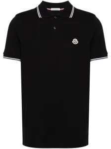 MONCLER - Logo Cotton Polo Shirt #1286143