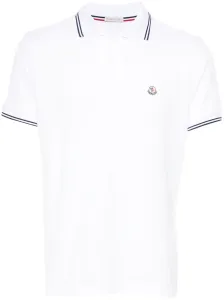 MONCLER - Logo Cotton Polo Shirt #1286168