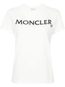 MONCLER - Logo Cotton T-shirt #1258952