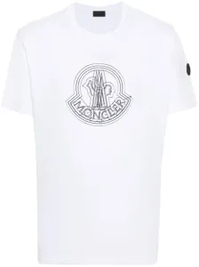 MONCLER - Logo Cotton T-shirt #1289297