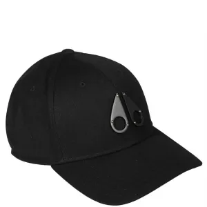 Moose Knuckles Mens Logo Icon Cap Black ONE Size #723598