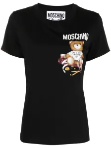 MOSCHINO - Cotton T-shirt With Logo #1238114