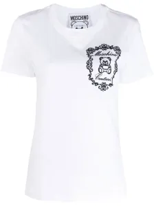 MOSCHINO - Cotton T-shirt With Logo #45388