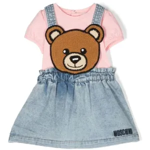 Moschino Baby Girls T-shirt & Skirt Set Pink 2A Sugar Rose