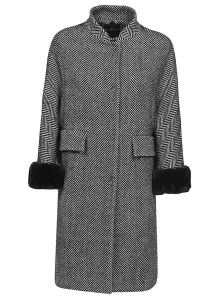 MOUCHE - Wool Blend Oversized Coat #47300