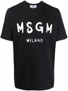 White T-shirts Msgm