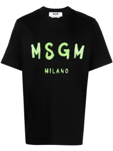 T-shirts with short sleeves Msgm