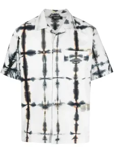 NAHMIAS - Tie-dye Print Cotton Shirt #1138350