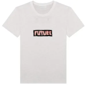 Neil Barrett Men's Future Print T-shirt White S