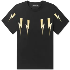 Neil Barrett Men's Thunderbolt T-shirt Black XL