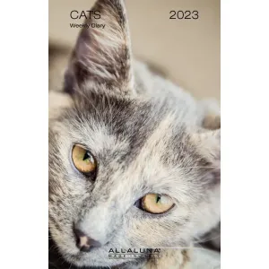 CATS 2023 3 x 5 WEEKLY SPIRAL DIARY